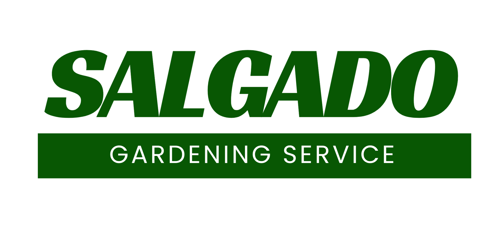 Salgado Gardening Service logo